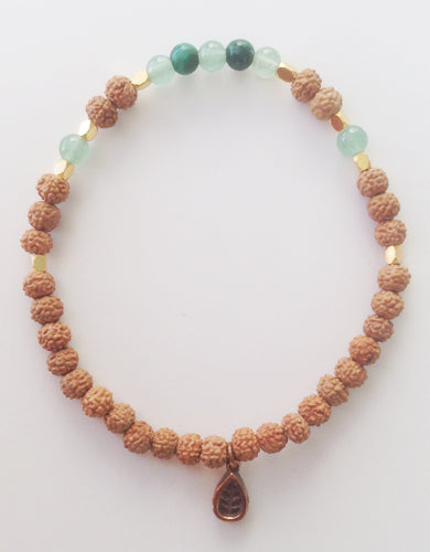 [BRACELET] RUDRAKSHA PEACE