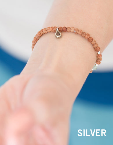 [BRACELET] RUDRAKSHA PEACE